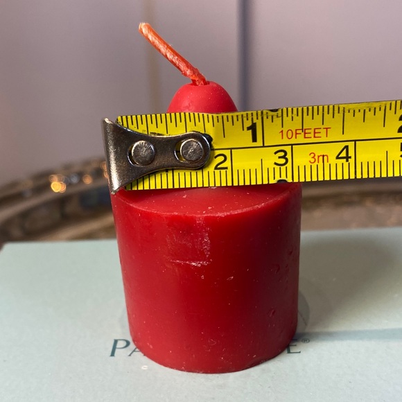 PartyLite Apple Orchard Votive Candles - Red - Picture 4 of 4